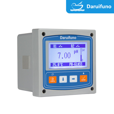 Regulador en línea industrial For Water Measurement de la retransmisión RS485 ORP pH de la alarma IP66