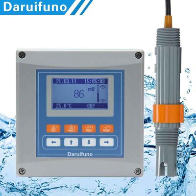 Transmisor de tres puntos de los métodos pH ORP de la calibración para la supervisión en línea del agua
