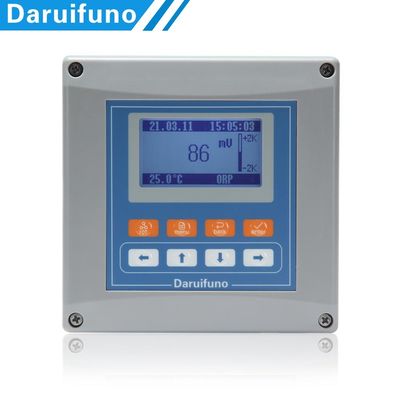 PT1000 - indicador en línea de 10~150℃ pH ORP con el electrodo de tierra