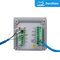 Transmisor PH / ORP en línea con RS485 Dos relés 0/4 ~ 20mA Salida para aguas residuales o agua potable