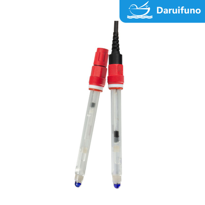 Sensor de pH analógico con alambre dividido para agua pura de 0 a 100 °C o alcantarillado municipal general