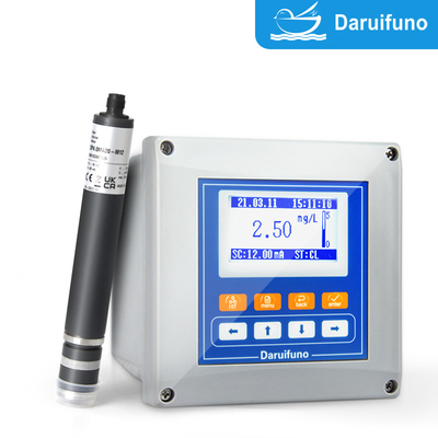 Sensor de cloro total de tres electrodos resistente a la contaminación para la conductividad directa del agua potable 10μS/Cm