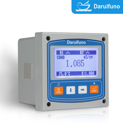 Analizador de conductividad multiparamétrico 4 en 1, montaje en panel IP66, medidor de conductividad para monitoreo de calidad del agua