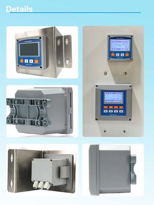 analizador en línea de 18~36V pH ORP con el electrodo de tierra para el control de calidad del agua